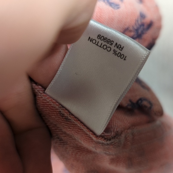 ROWM Men's Pink Scorpion Print Button Down Shirt‎ Size XL - Picture 4 of 5